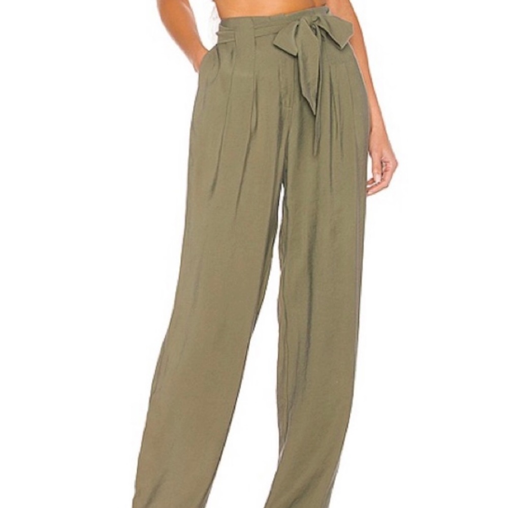 NWT Lovers + Friends Janet Pant in olive, XS